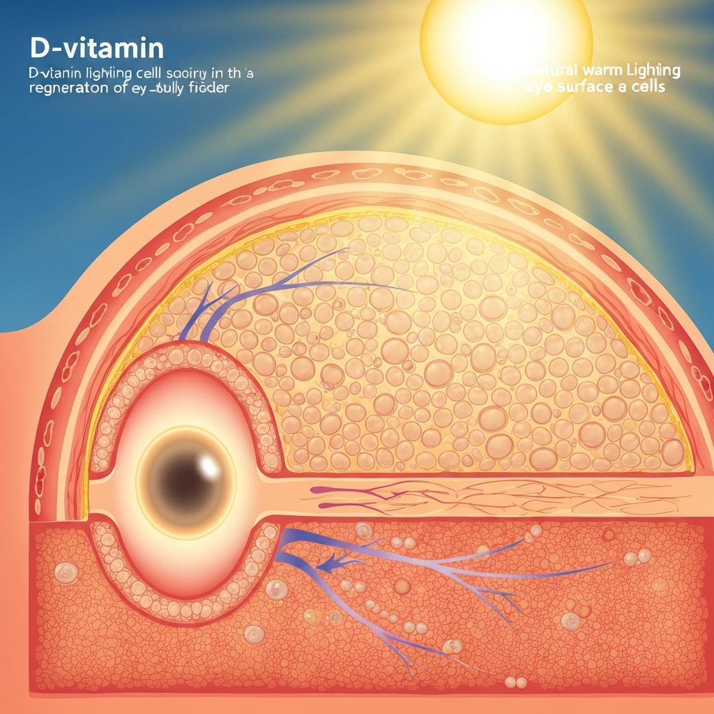 D-vitamin szemfelszín regeneráció